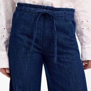 The Denim Pull-On Wide-Leg Pant 25 NWT!